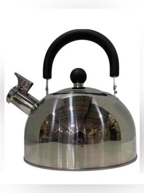 Home-X Whistling Tea Kettle Stainless Steel 2 Quart NIB NWT